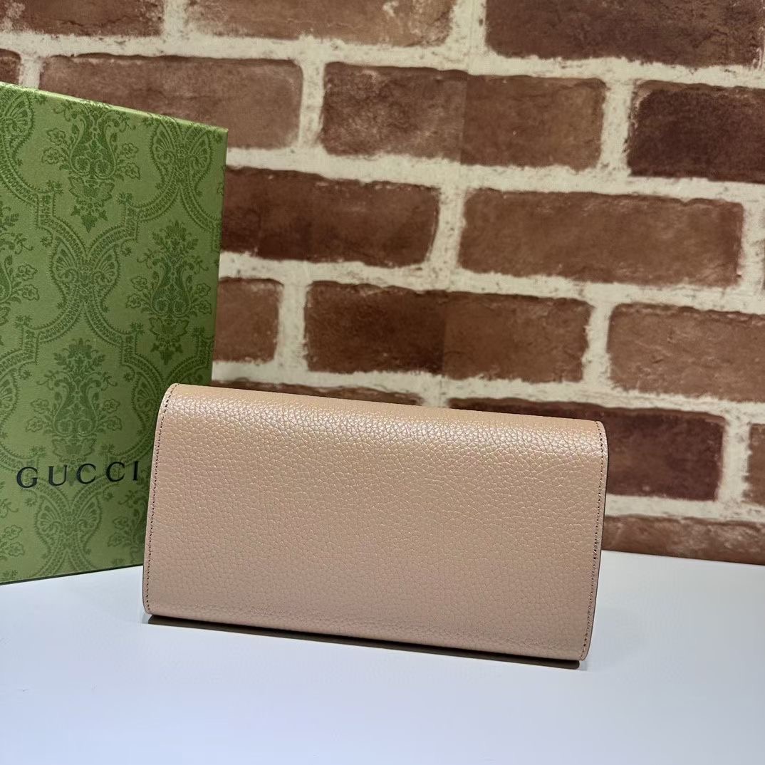 Gucci Ophidia leather wallet 750461 brown