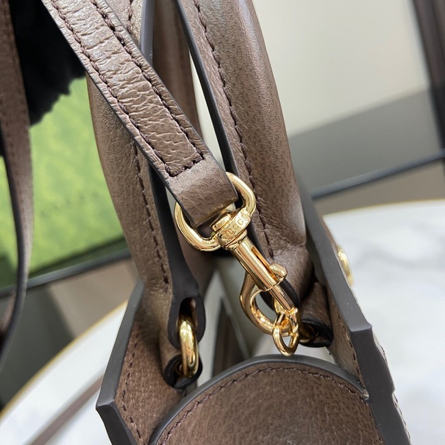 Gucci OPHIDIA GG SUPER MINI BAG 772317 Brown