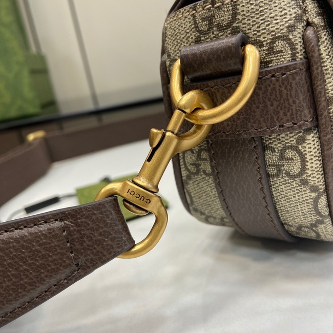 Gucci OPHIDIA SUPER MINI BAG 795466 brown