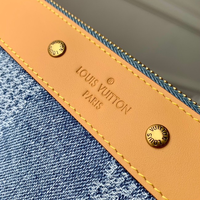 Louis Vuitton Messenger M82313 Sky Blue Denim