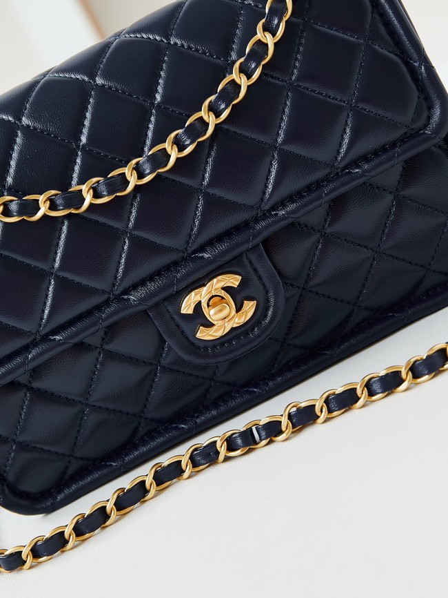 CHANEL FLAP BAG Lambskin AS4686 Royal Blue