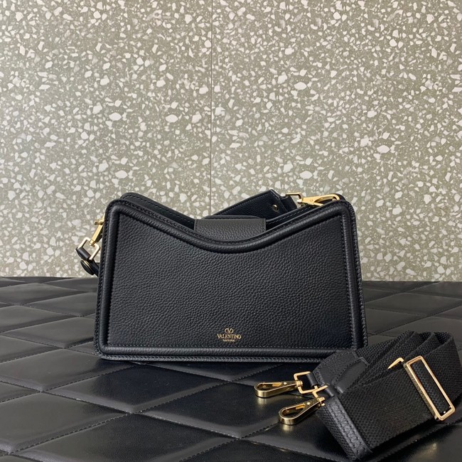 VALENTINO Mini VLOGO SIGNATURE calfskin bag 0119 black