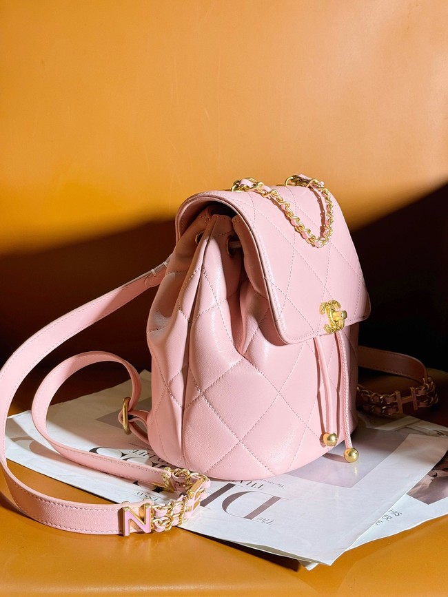 CHANEL BACKPACK AS4866 pink