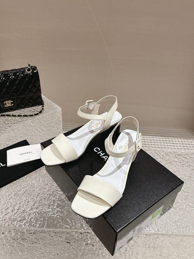 Chanel WOMENS SANDAL heel height 6CM 11956-4