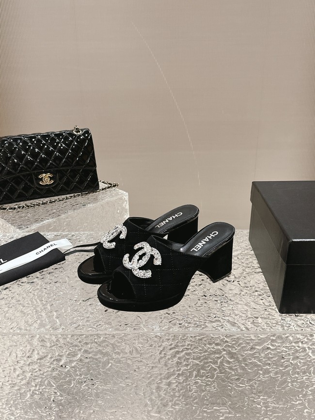 Chanel WOMENS SANDAL heel height 7.5CM 11949-2