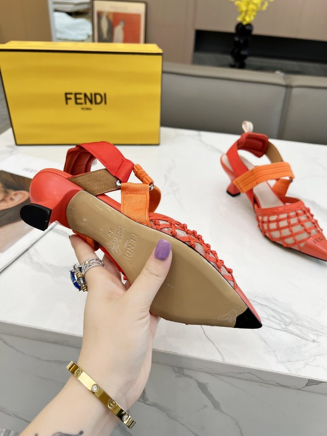 Fendi WOMENS SANDAL heel height 5.5CM 11962-1