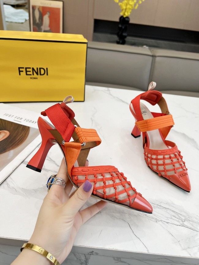 Fendi WOMENS SANDAL heel height 8.5CM 11961-1