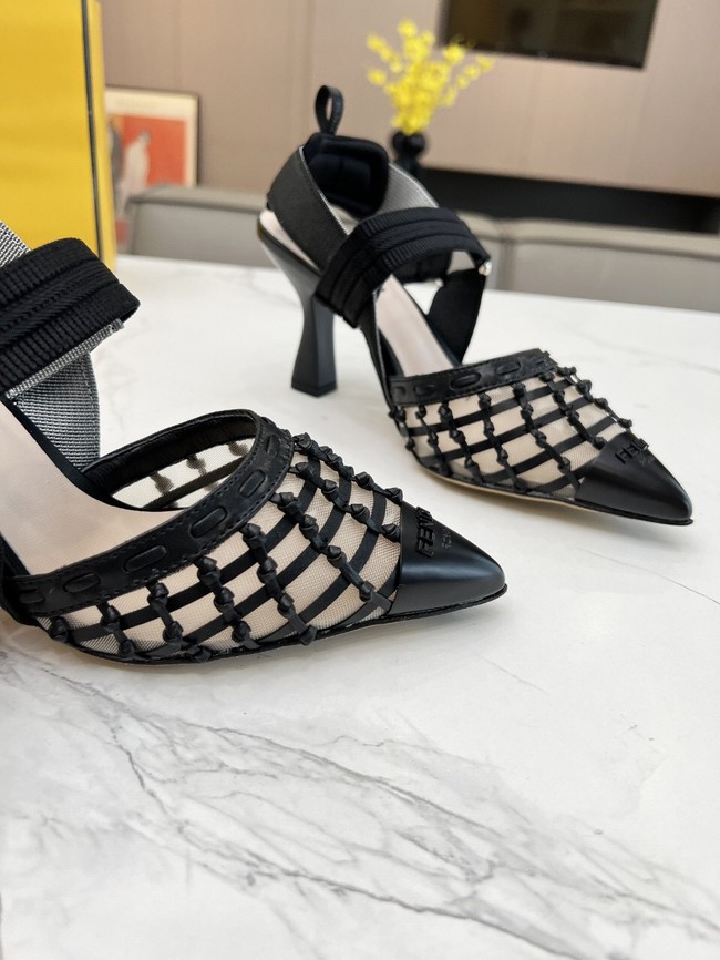 Fendi WOMENS SANDAL heel height 8.5CM 11961-2