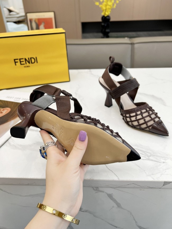 Fendi WOMENS SANDAL heel height 8.5CM 11961-2