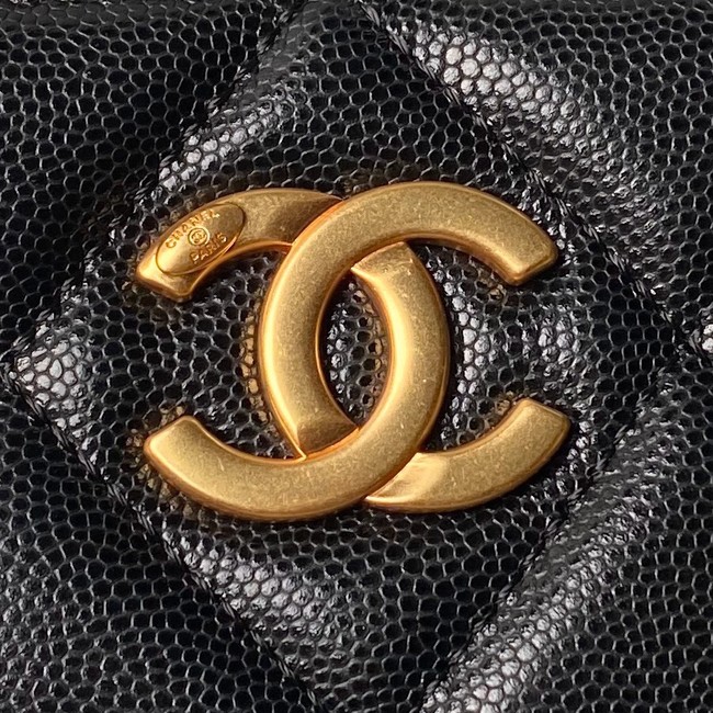 Chanel SMALL SHOPPING BAG AS4940 black