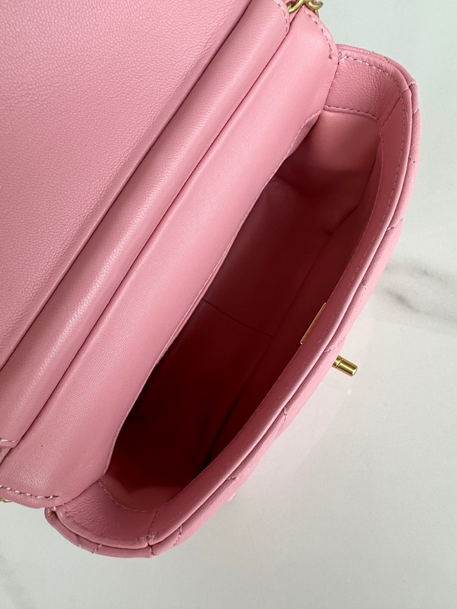 Chanel MINI FLAP BAG AS4986 pink