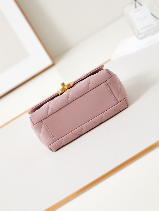 Chanel MINI FLAP BAG AS4986 pink