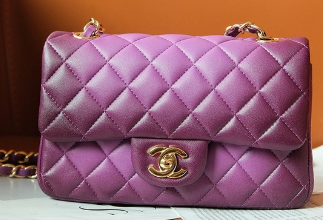 CHANEL CLASSIC 11.12 HANDBAG A01116 rose