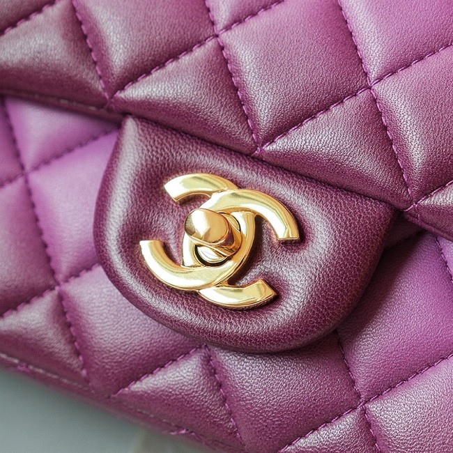 CHANEL CLASSIC 11.12 HANDBAG A01116 rose