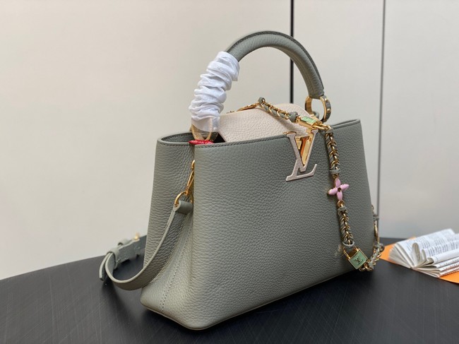 Louis Vuitton Capucines MM M22674 gray