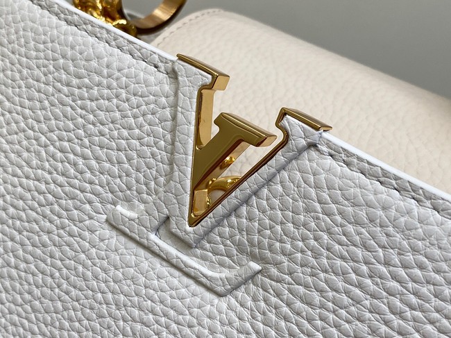 Louis Vuitton Capucines BB M52689 white