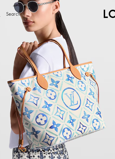 Louis Vuitton Neverfull MM M11263 Lagoon Blue