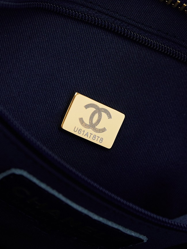 Chanel 24A HOBO HANDBAG AS4923 Royal