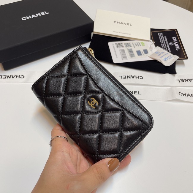 Chanel CLASSIC CARD HOLDER AP3179-3 BLACK