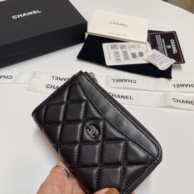 Chanel CLASSIC CARD HOLDER AP3179-5 BLACK