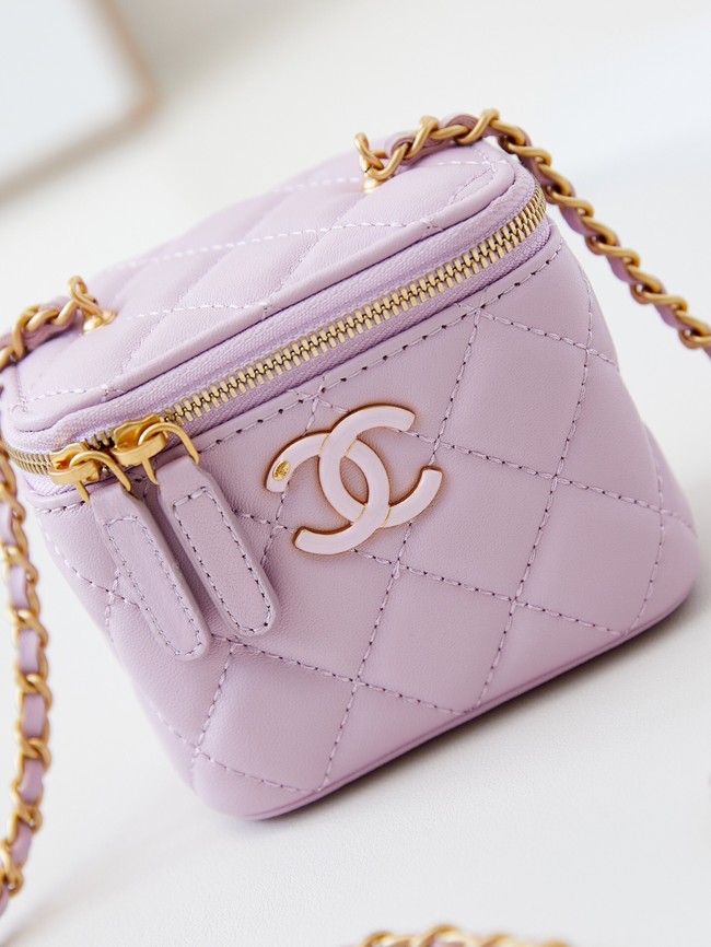 CHANEL CLUTCH WITH CHAIN AP3941 light pink