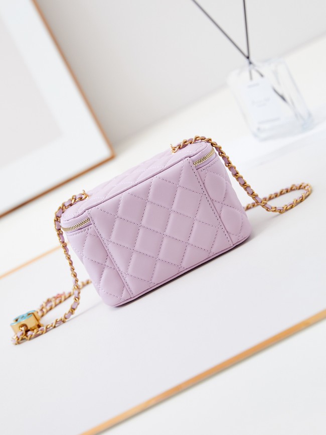 CHANEL MINI CLUTCH WITH TOP HANDLE AP3940 light pink