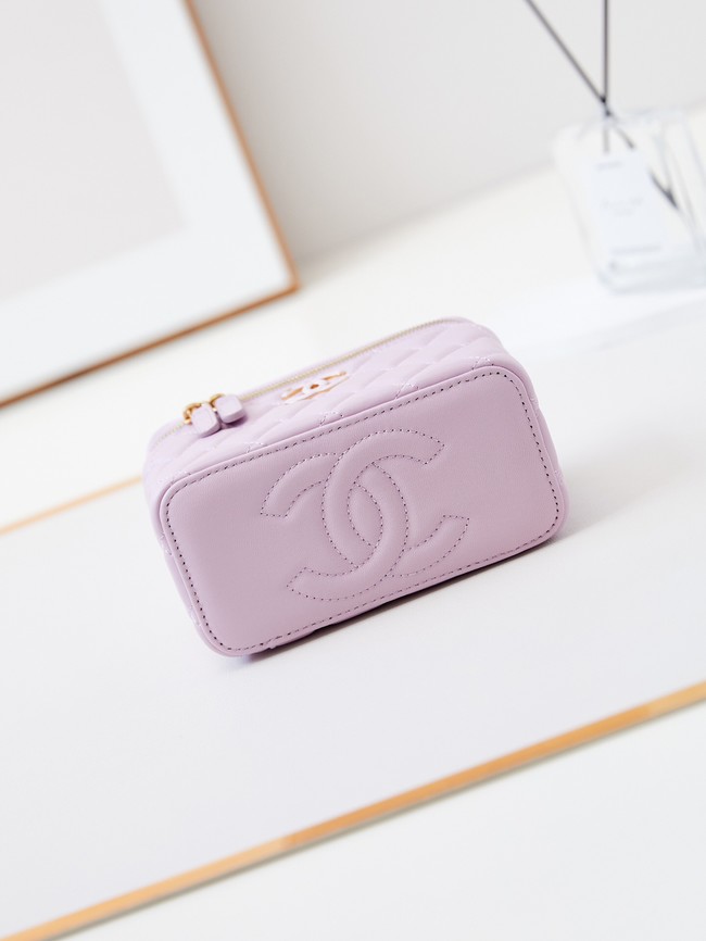 CHANEL MINI CLUTCH WITH TOP HANDLE AP3940 light pink