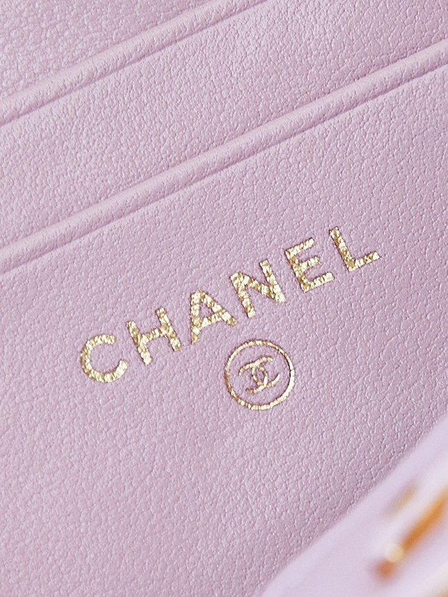 CHANEL MINI CLUTCH WITH TOP HANDLE AP3940 light pink