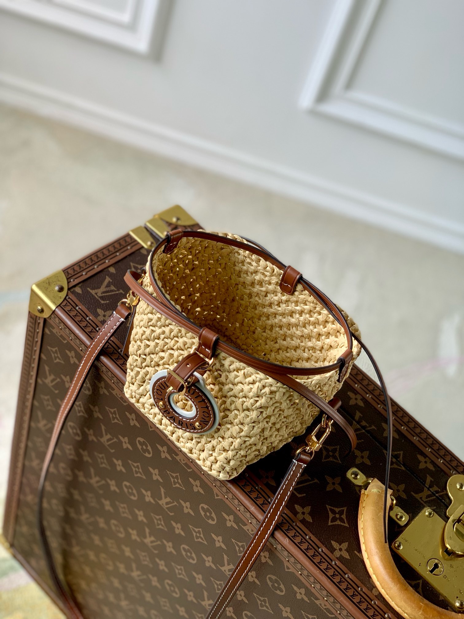 Louis Vuitton Noe NANO M83521 Natural&Tan