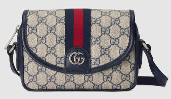 Gucci OPHIDIA GG MINI SHOULDER BAG 772239 Blue