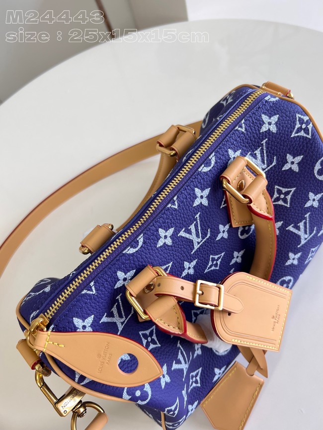 Louis Vuitton NEW Speedy P9 Bandouliere 25 M11561 Blue