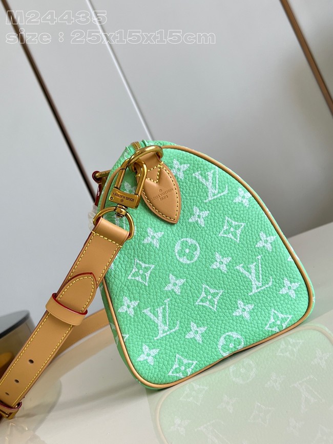 Louis Vuitton NEW Speedy P9 Bandouliere 25 M11561 green