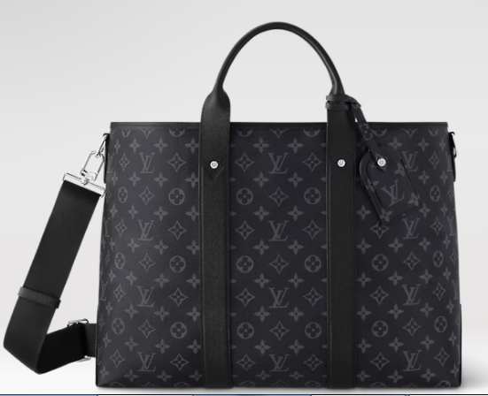 Louis Vuitton Weekend Tote NM M30937 black