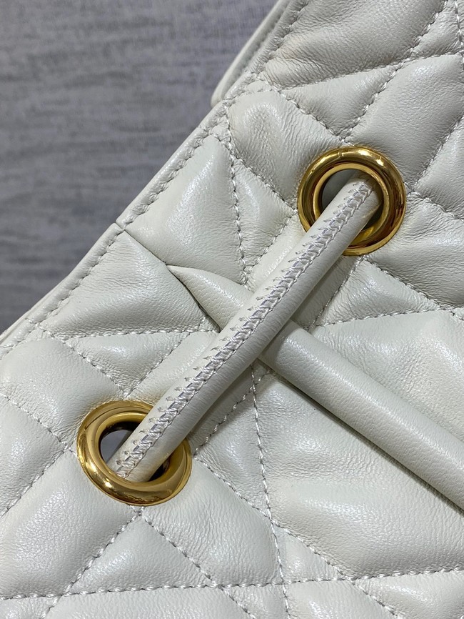 Dioriviera Medium Dior Nolita Bag Calfskin M2312UB white