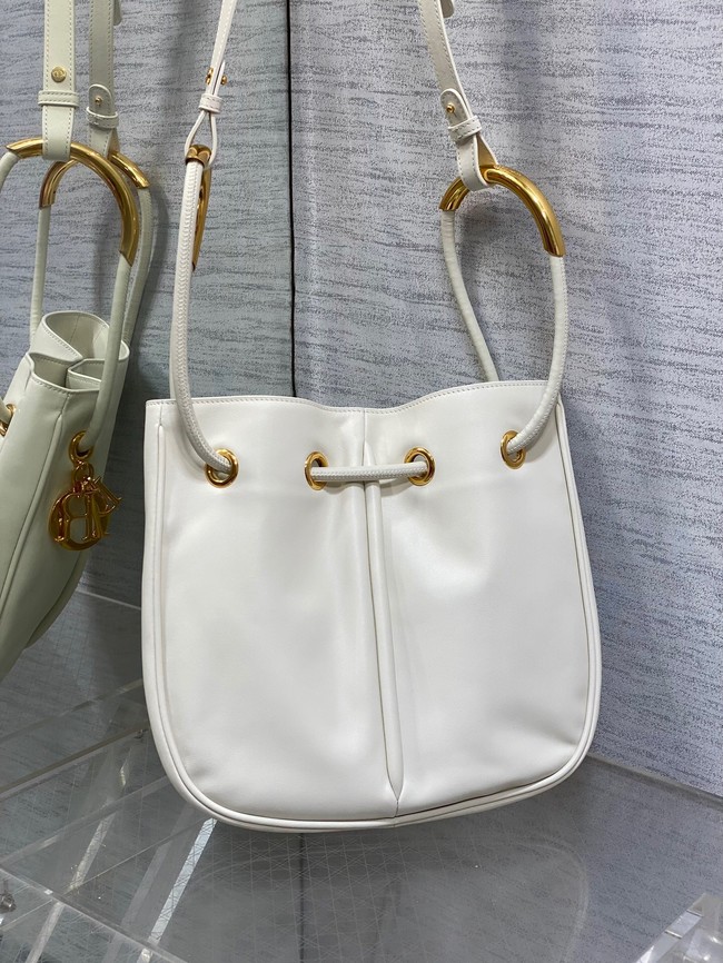 Dioriviera Medium Dior Nolita Bag Calfskin M2312UBGQ white