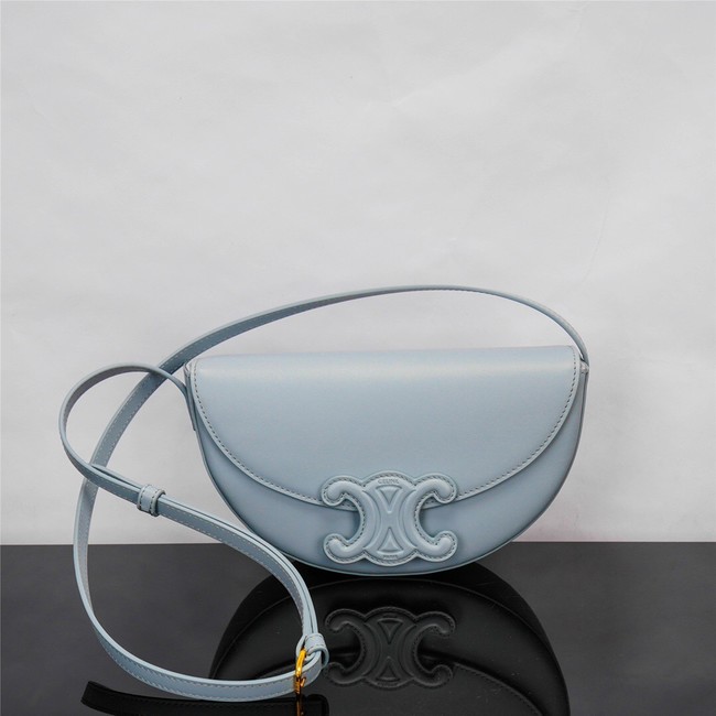 CELINE BESACE CUIR TRIOMPHE CALFSKIN 111233 light blue