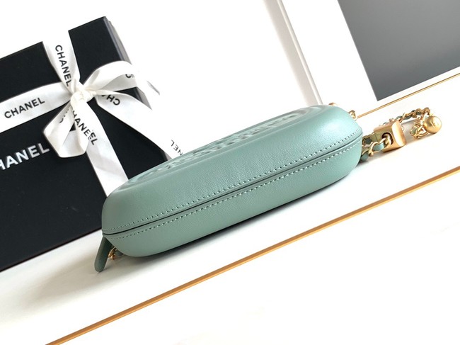 Chanel 25A CLUTCH WITH CHAIN AP0011 green