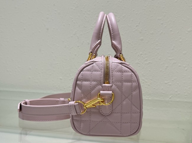 Dior Groove 20 Bag Dusty Macrocannage Calfskin M1364UBO pink