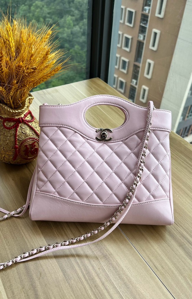 CHANEL 31 MINI SHOPPING BAG AS4133 pink