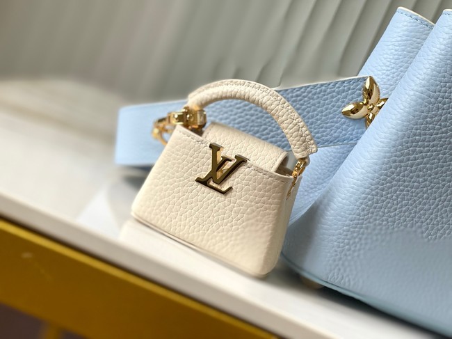 Louis Vuitton Capucines BB M24575 light blue