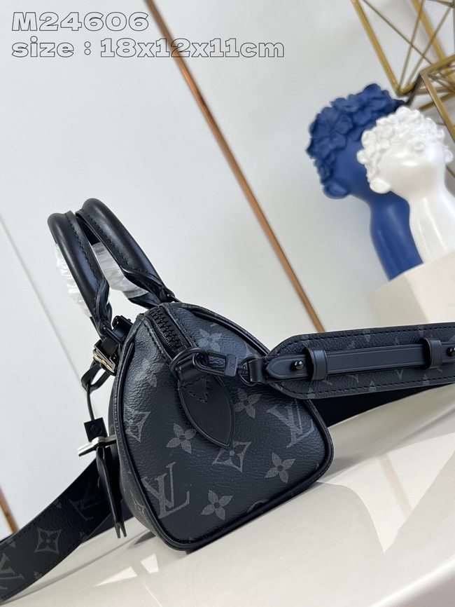 Louis Vuitton Speedy Bandouliere M24474 black