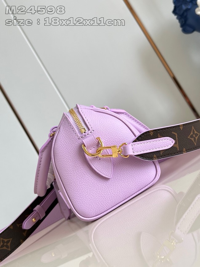 Louis Vuitton Speedy Bandouliere M24598 Light purple