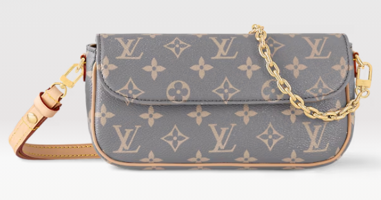 Louis Vuitton Wallet on Chain Ivy M12778 Trianon Gray