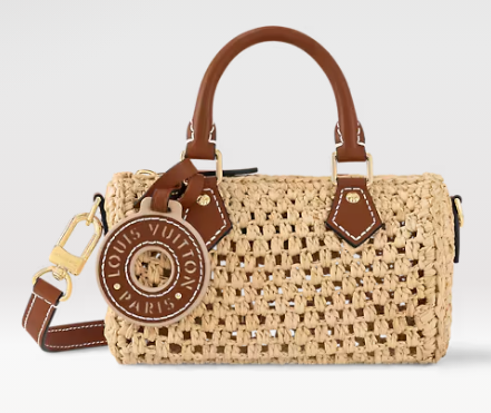 Louis Vuitton Nano Speedy M83525 Natural & Tan