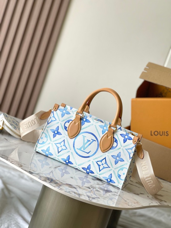 Louis Vuitton OnTheGo East West M25318 blue