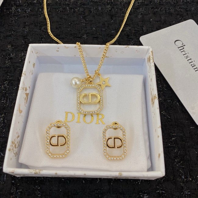 Dior necklace&Earrings CE15019