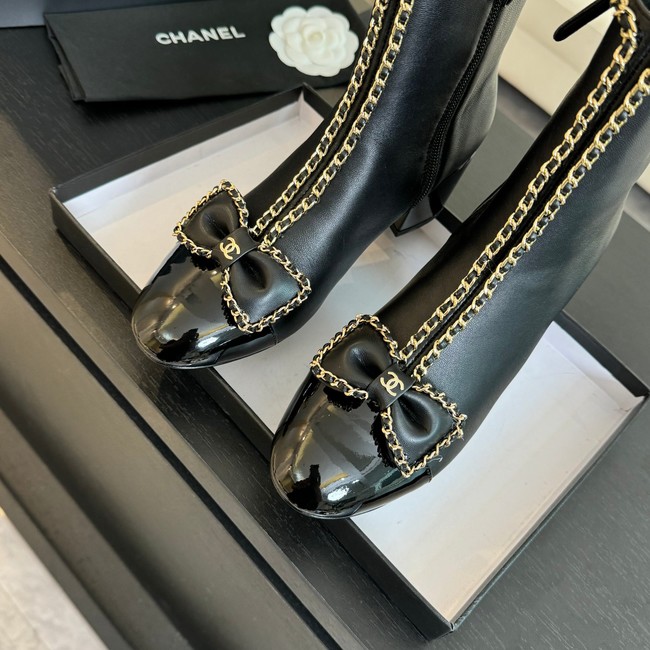 Chanel SHORT BOOTS Lambskin heel 5.5CM 55206-5