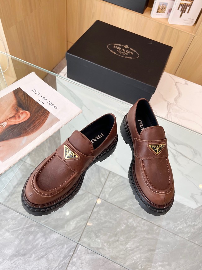 Prada leather loafers 55209-3