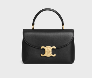 CELINE TEEN NINO BAG IN SUPPLE CALFSKIN 118113 black