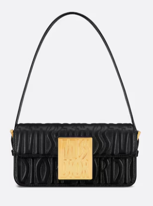 Miss Dior Flap Bag Quilted Miss Dior Allover Calfskin M2610UB black